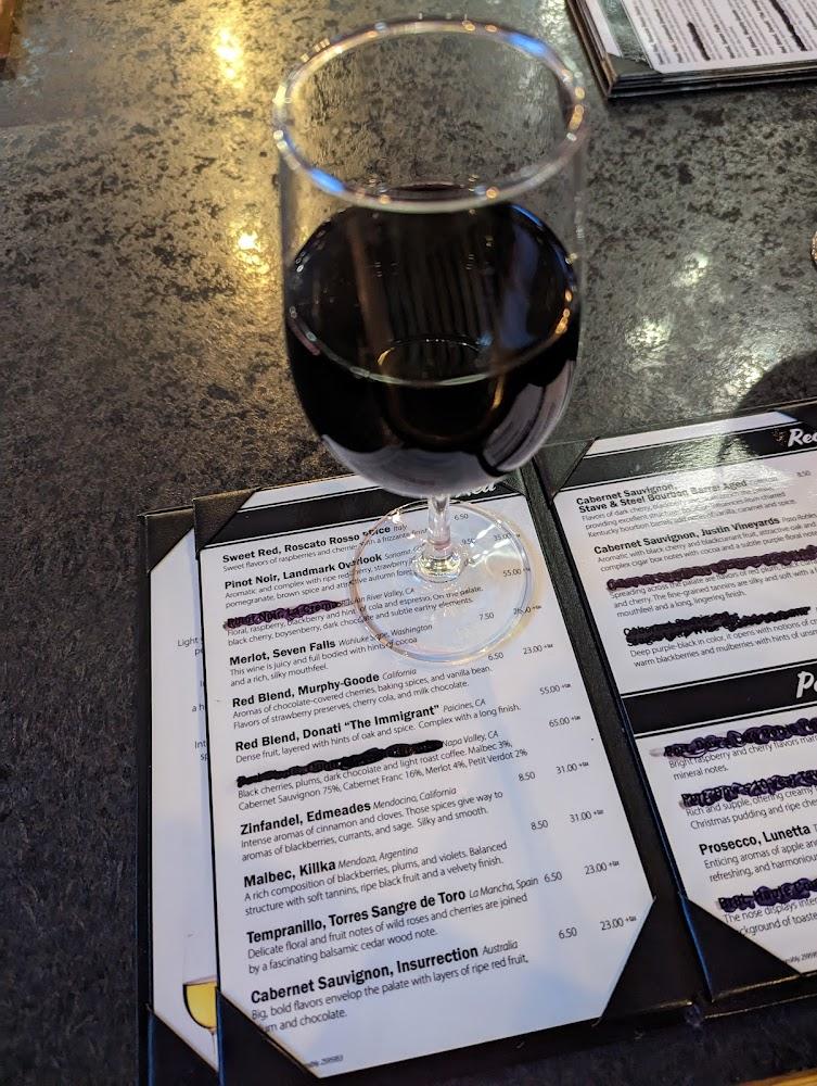 Aaron’s Wines & Steins Menu image 4